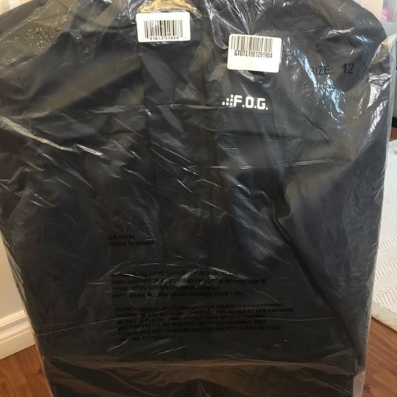 BRAND NEW boy girl London fog outdoor spring jacket NAVY size 10 & size 12 - Picture 2 of 4